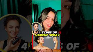 4 types of makeup spray letsglowwithdivya makeup mua makeupartist makeuplover [upl. by Ahsema]