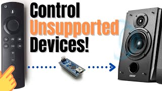 Control Unsupported Devices from a Fire TV Remote Cheap DIY Arduino Equipment Control Hack [upl. by Enialahs]