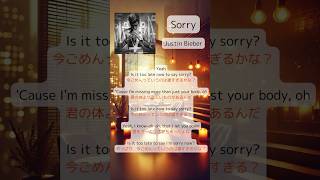 和訳 Justin Bieber  Sorry [upl. by Raouf]