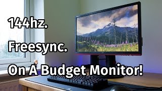 AOC G2460PF Freesync Monitor Review [upl. by Yeuh]