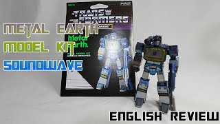 Video Review for Metal Earth  Soundwave [upl. by Eihs]