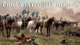 Finska Rytteriets Marsch Finnish Cavalry March English and Swedish lyrics [upl. by Elehcir]