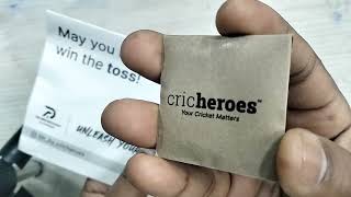 Toss Coin for chicket match  Cricheroestosscoin  Unboxing toss Coin [upl. by Ring576]