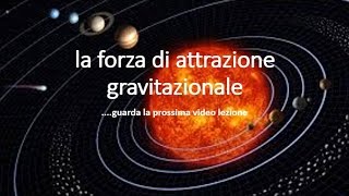 forza di attrazione gravitazionale [upl. by Nolahc]