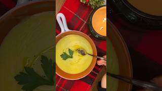 Easy cozy winter soup 🥔 Potato leek soup recipe [upl. by Andreas]