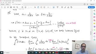 113 Integral Test for Series  Calculus 2 Lecture – Dr Dahal [upl. by Atimed856]