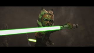 Star Wars The Clone Wars  Ahsoka Tano vs Pre Vizsla 1080p [upl. by Flore42]