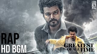 GOAT RAP BGM  HD Quality  The Greatest Of All Time  Yuvan Shankar Raja  Thalapathy Vijay [upl. by Loren]