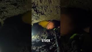 The Most Terrifying Caving😳 cave claustrophobic [upl. by Mikey]