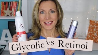 Help for Crepey Body Skin Retinol Vs Glycolic Lotion [upl. by Mcilroy26]