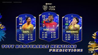 FIFA 23 Honourable Mentions Predictions [upl. by Nolly]