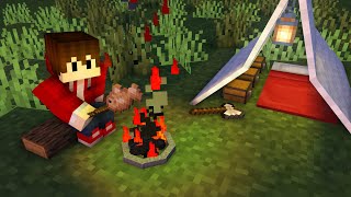 Minecraft ABER wir Campen  LarsLP [upl. by Legra472]