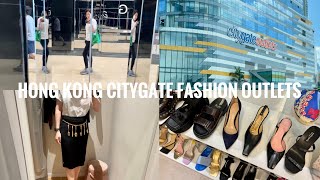 Outlet shopping at Citygate  Hong Kong vlog 342 [upl. by Nabila]