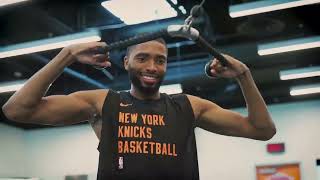 New York Knicks intro 20242025 Preseason vs Hornets [upl. by Aseen]