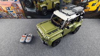 Mein RC Umbau für den LEGO® Technic 42110 Land Rover Defender ist fast fertig [upl. by Patrick]