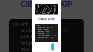 Circle Loop  Html Css Javascript cssanimation coding programming css css3animation cssworld [upl. by Radferd]