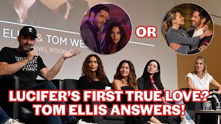 Tom Ellis on Lucifers one true love Eve or Chloe lucifer [upl. by Lonyer395]