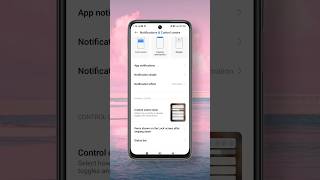 How to customize control centre on Android shorts [upl. by Asirem544]