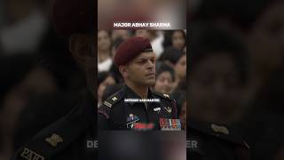 Major Abhay Sharma Sena medal shaurya chakra 1 para sf special forces shortsfeed parasf [upl. by Assetniuq]