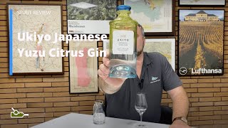 Gin Review Ukiyo Japanese Yuzu Citrus Gin [upl. by Bekha]