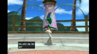 Pokemon Battle Revolution Wifi Match 33  Go Green Gallade [upl. by Aticnemrac700]