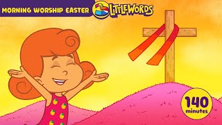 Morning Worship Easter  120 Minutes of Sunday School Songs [upl. by Blinny]