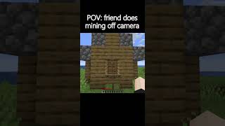 Mining Off Camera Meme [upl. by Mathilda]