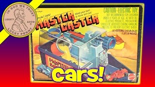 Mattel 1979 Master Caster Toy Formula 1 Mold Your Own Car Kids Maker Set [upl. by Adehsar]