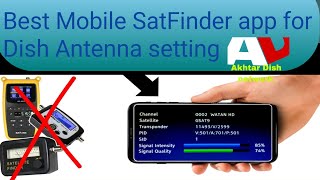 Best Mobile SatFinder app for Dish Antenna setting 2023 [upl. by Nnyllatsyrc]