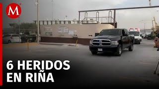 Reportan una intensa riña entre internos del CERESO 3 en Ciudad Juárez [upl. by Fifi]