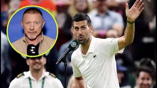 Boris Becker makes candid revelations after he witnessed Novak Djokovic Olympic agony  Tennis News [upl. by Yelra250]