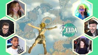 Gamers React to  The Jump The Legend of Zelda  Tears of the Kingdom [upl. by Faria]