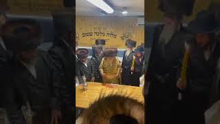 Toldos Aharon Rebbe Making Havdalah In Kerestir  Motzei Shabbos Chazon 5784 [upl. by Beard]