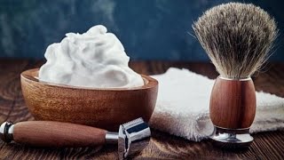 Crema para Afeitar Casera  Como Hacer Espuma de Afeitar Natural [upl. by Ymassej630]