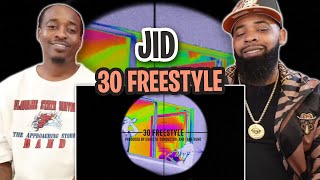 TRETV REACTS TO  JID  30 Freestyle Official Visualizer [upl. by Arnoldo]