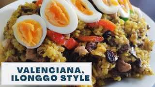 HOW TO COOK ARROZ VALENCIANA  VALENCIANA ILONGGO STYLE  MADE EASY [upl. by Kristie386]