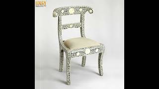 Most Unique Luxury Bone Inlay Chair Designs Online [upl. by Amme120]