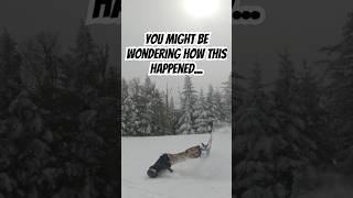 How did this happen skiing ski fail [upl. by Eigla]