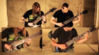 Allegaeon  Tartessos The Hidden Xenocryst GUITAR PLAYTHROUGH [upl. by Anehc694]