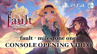 fault  milestone one Opening Video Console Version 2019 [upl. by Akeimahs]