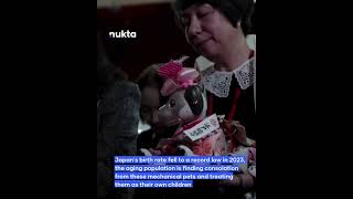 Robotic dogs in kimonos at Tokyo’s ShichiGoSan festival filling a void in Japan’s aging society [upl. by Ruskin911]