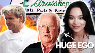 Dana Reacts to Kitchen Nightmares quotGORDON RAMSAY visits THE GRASSHOPPERquot [upl. by Aneela]