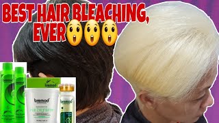 HOW TO BLEACH HAIR AT HOME  BREMOD PERFORMANCE  Chading [upl. by Senga464]