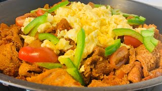 ቆንጆ ፍርፍር አሰራር Ethiopian firfir recipe [upl. by Anahtor959]