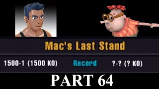 PunchOut Wii Macs Last Stand Season 2 Run Part 64 [upl. by Einoj]