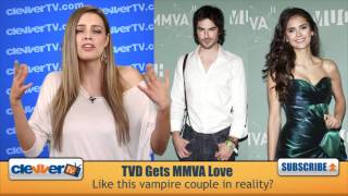 Ian Somerhalder amp Nina Dobrev Couple Up At 2011 MMVAs [upl. by Tarsus]