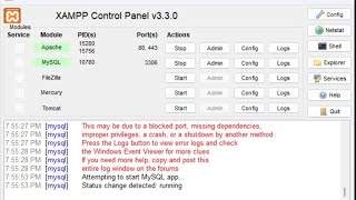 FIXED XAMPP Error MySQL shutdown unexpectedly  Repair Corrupted Database [upl. by Hilbert]