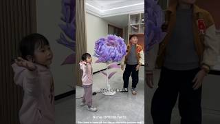 Chintu and Chinki made a flower tree  😱carriage house wooden artist  shortsvideo [upl. by Eleirbag]