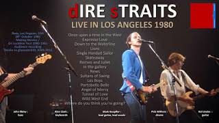 Dire Straits  1980  LIVE in Los Angeles NEW VERSION audio only [upl. by Sheya]