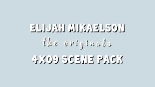 Elijah Mikaelson  4x09 scene pack [upl. by Yelkao]